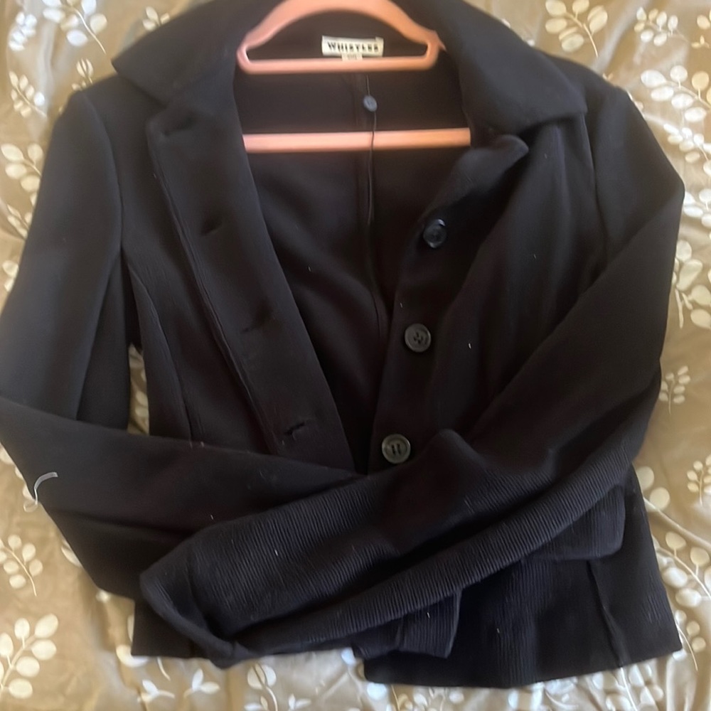 Whistles - button front jersey jacket